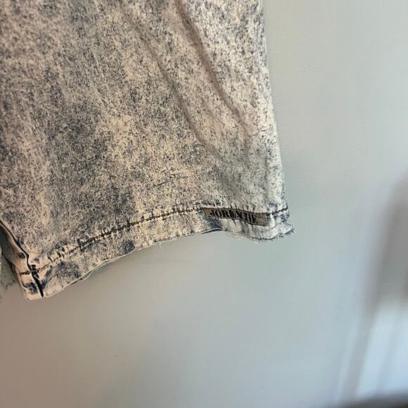 Vintage Jordache Acid Wash Pull On Jean Shorts Women's Size 10 1980s Early 1990s - Picture 3 of 9